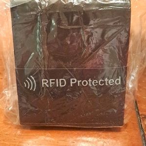 RFID Protected Leather Wallet